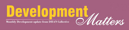Development Matters logo of DHAN Foundation